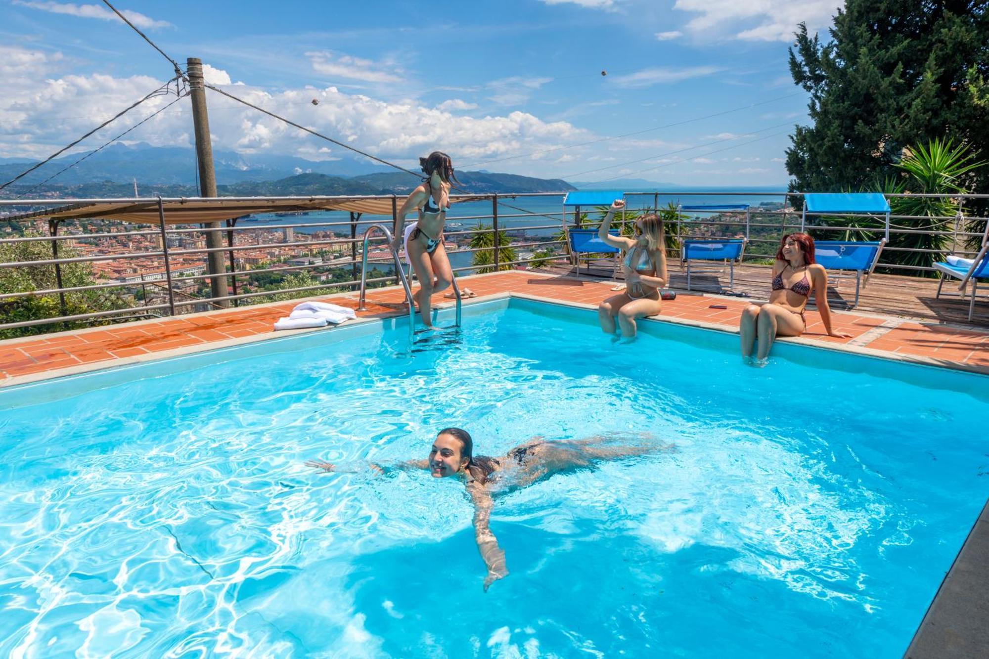 Le Palme Swimming-pool & Relax In The Gulf Of Poets Villa La Spezia